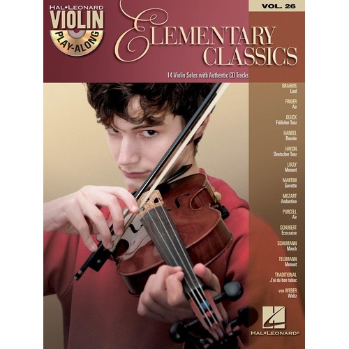 Elementary Classics Violin Play-Along Book with CD V26