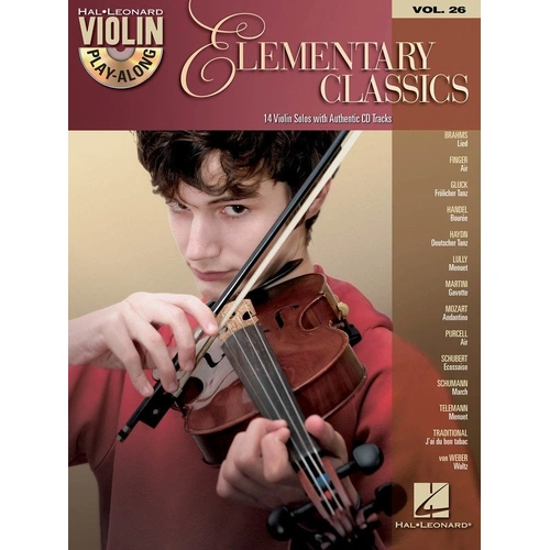 Elementary Classics Violin Play-Along Book/CD V26