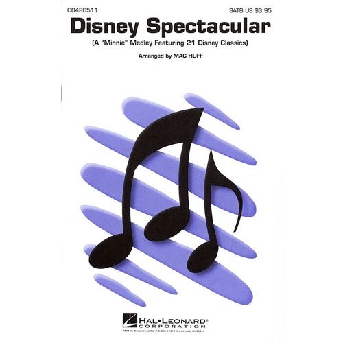 Disney Spectacular SAB Arr Huff (Octavo)