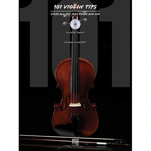 101 Violin Tips Book with CD by Hal Leonard