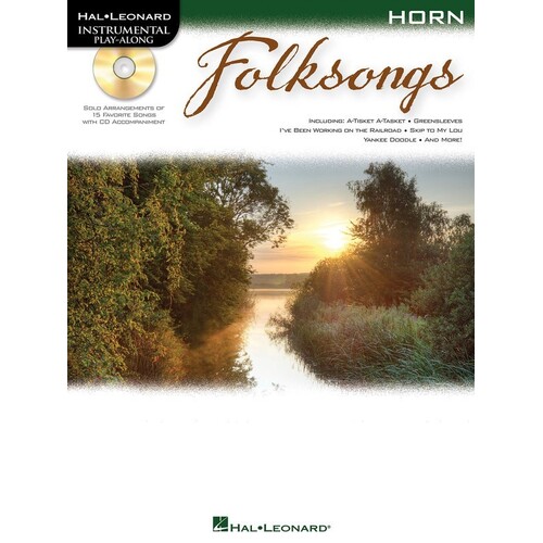 Folksongs Book/CD French Horn (Softcover Book/CD)