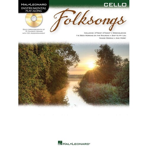 Folksongs Book/CD Cello (Softcover Book/CD)