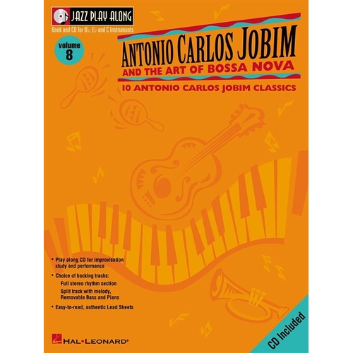 Antonio Carlos Jobim Jazz Play-Along V8 BK/CD for All Instruments