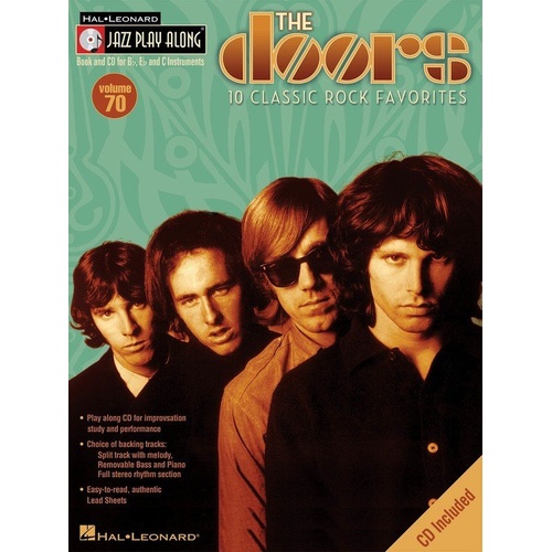 The Doors Jazz Play-Along V70 BK/CD for All Instruments