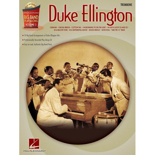 Big Band Play Along V3 Duke Ellington Trombone (Softcover Book/CD)