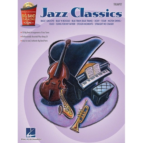 Big Band Play Along V4 Jazz Classics Trumpet with Play-Along CD