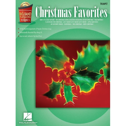 Big Band Play-Along V5 Christmas Favorites for Trumpet