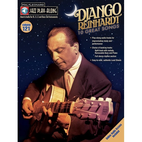 Django Reinhardt Jazz Play-Along V121 BK/OLA for All Instruments