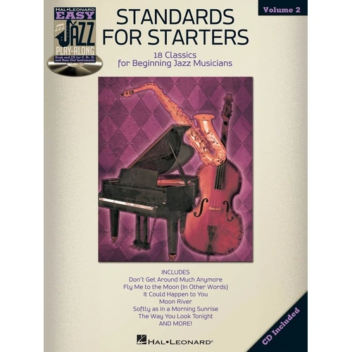 Standards for Starters Easy Jazz Play-Along Book/CD