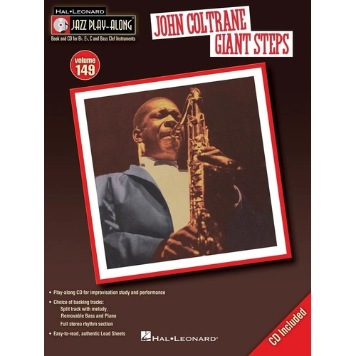 Giant Steps Jazz Play-Along Book/CD V149