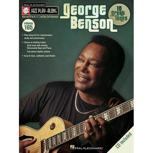 George Benson Jazz Play-Along V165 BK/CD for All Instruments