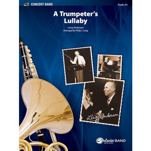 Trumpeters Lullaby CB Gr 3.5 by Anderson Leroy - Concert Band Sheet Music