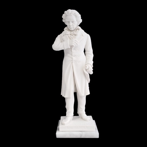 27cm Marble Beethoven Standing Figure