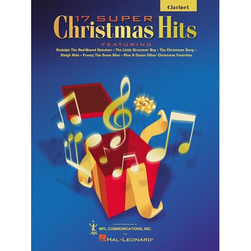 17 Super Christmas Hits Clarinet (Softcover Book)