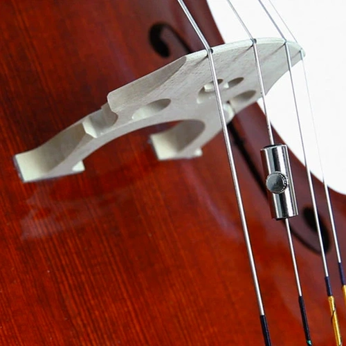 Cello Wolf Tone Eliminator - Nickel-Plated Brass with Rubber Sleeve