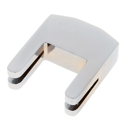 Cello Practice Mute - Heavy Nickel Plated Brass 2-Prong