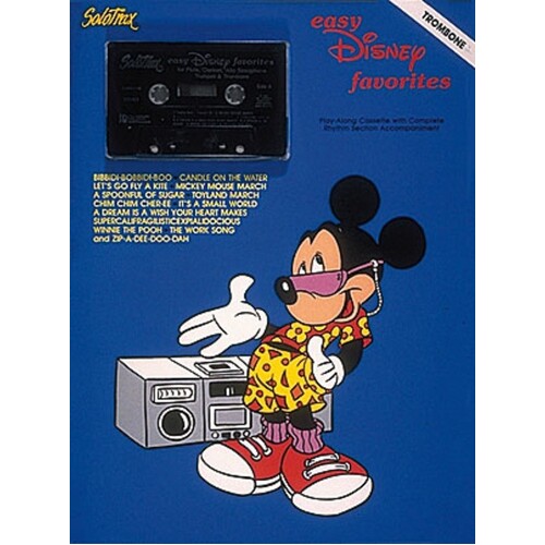 Easy Disney Favorites Trombone Book/Cassette (Book/Cassette)