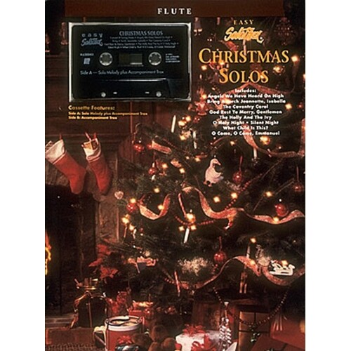 Christmas Solos Easy SoloTrax Flute/C Book/Cass (Book/Cassette)