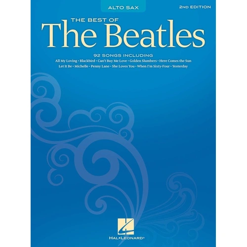 The Best of the Beatles - Alto Saxophone Sheet Music