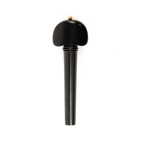 Cello Peg-Ebony White Ball