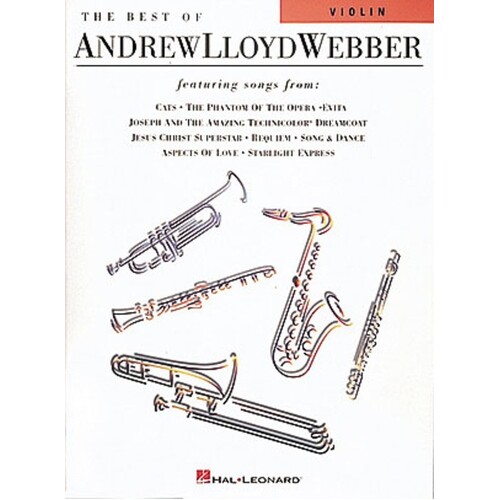 Best Of Andrew Lloyd Webber For Violin 