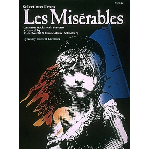Les Miserables Violin Sheet Music by Hal Leonard, 13 Songs, 16 Pages