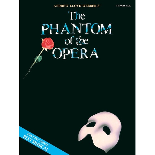 Phantom Of The Opera Tenor Sax 