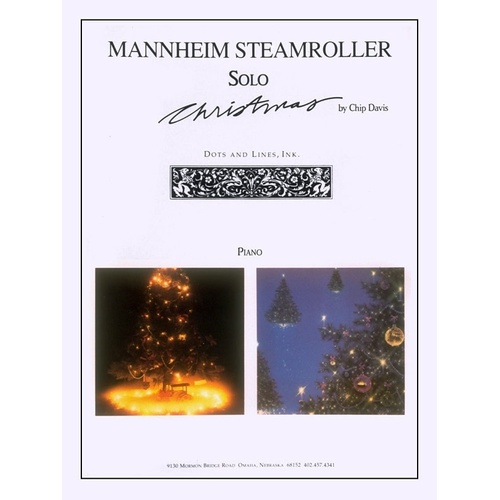 Mannheim Steamroller Solo Christmas Violin/Piano (Softcover Book)