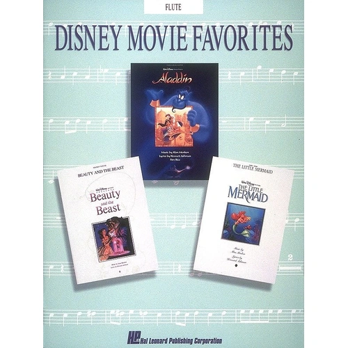 Disney Movie Favorites Flute Book by Hal Leonard