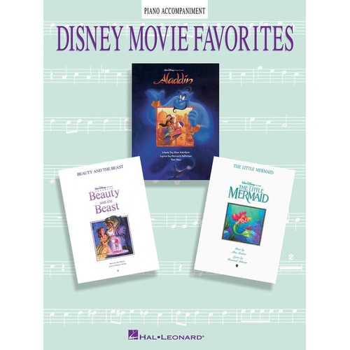 Disney Movie Favorites Piano Accomp Brass/Wind (Softcover Book)