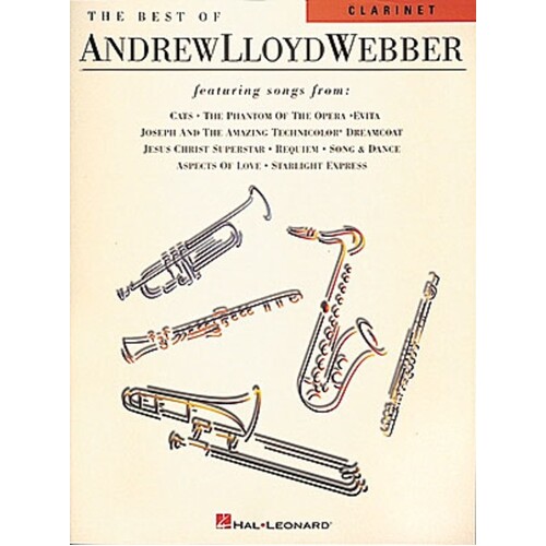 Best Of Andrew Lloyd Webber Clarinet 