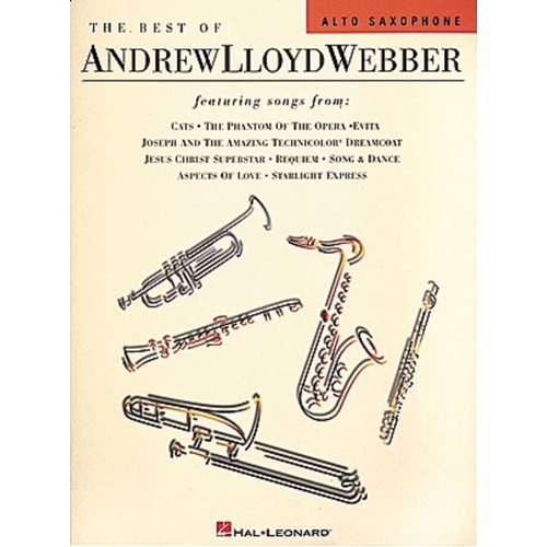 Best Of Andrew Lloyd Webber Alto Sax 