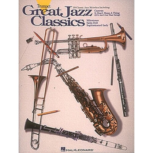 Great Jazz Classics For Trumpet (Softcover Book)