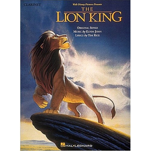 Lion King Clarinet (Softcover Book)