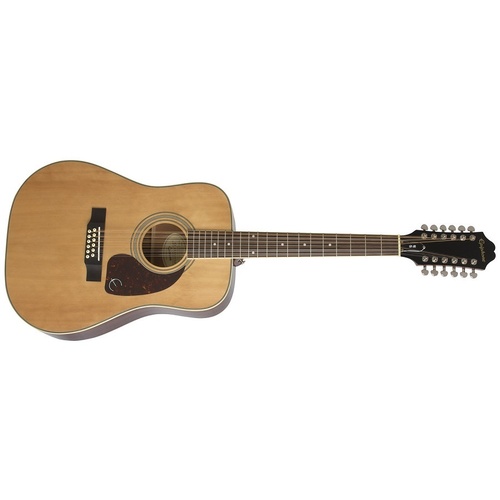 Epiphone DR212 Songwriter 12 String Acoustic Guitar Natural