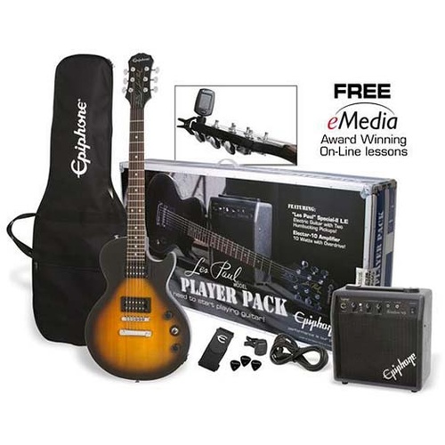 Epiphone Les Paul Electric Player Pack Vs