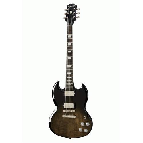 Epiphone SG Modern Figured Trans Black Fade