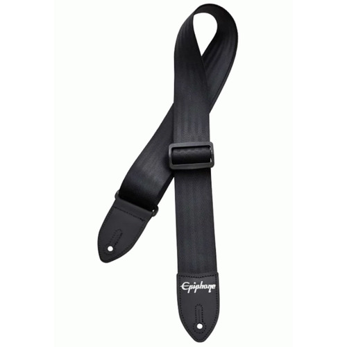 Epiphone Seatbelt Guitar Strap Black - AEST-SBLK
