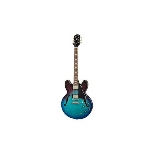 Epiphone ES-335 Figured Semi Hollowbody Electric Guitar Blueberry Burst