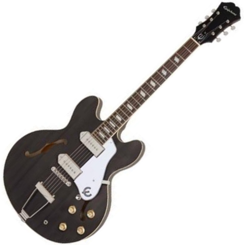 Epiphone Casino Worn Hollowbody Electric Guitar Worn Ebony