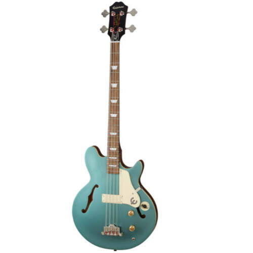 Epiphone Jack Casady Bass Guitar Semi-Hollow Faded Pelham Blue