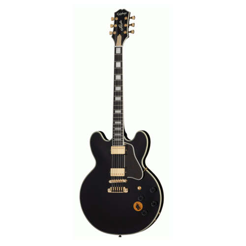 Epiphone B.B. King Lucille ES-335 Electric Guitar Ebony w/ Epilite Case