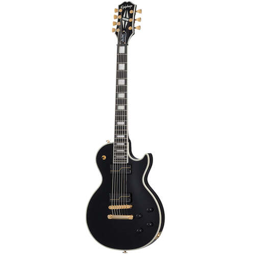 Epiphone Matt Heafy Signature Les Paul Custom Origins Electric Guitar 7-String Ebony w/ Hardcase