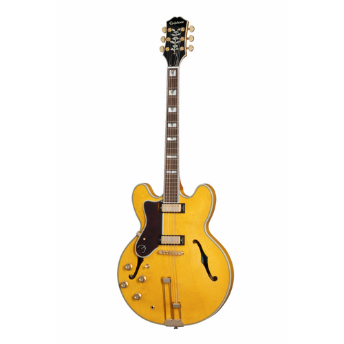 Epiphone Sheraton Frequensator Guitar Natural Left-Handed