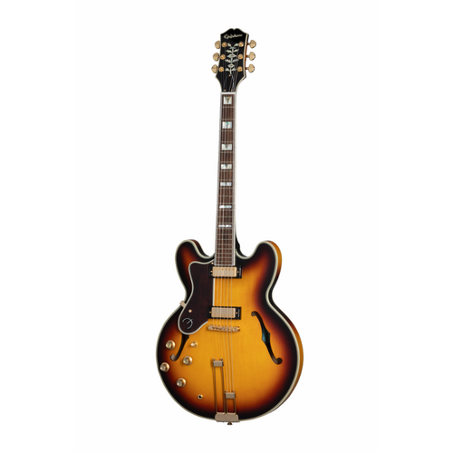 Epiphone Sheraton Frequensator Vintage Sunburst Left-Handed Guitar