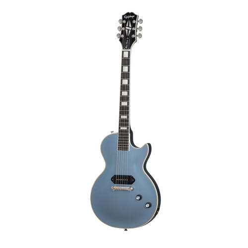 Epiphone Jared James Nichols 'Blues Power' Les Paul LP Custom Electric Guitar Aged Pelham Blue w/ Hardcase