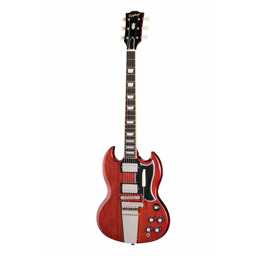 Epiphone 1964 SG Standard Reissue with Maestro Vibrola Cherry Red