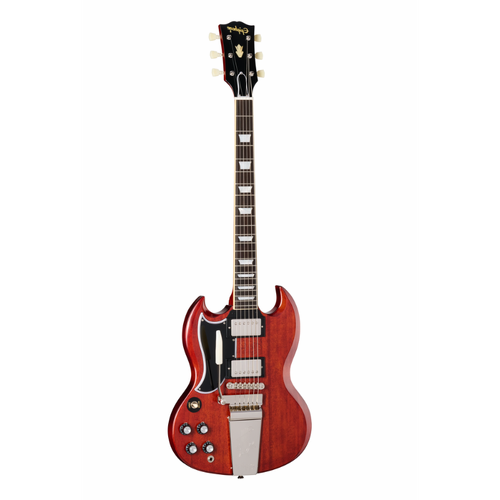 Epiphone 1964 SG Standard Reissue Maestro Vibrola Cherry Red Left-Handed