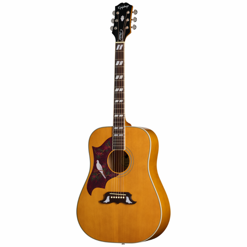 Epiphone Dove Studio Natural Left-Handed Acoustic Guitar