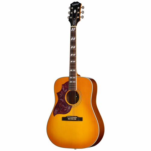 Epiphone Hummingbird Studio HTG Cherry Sunburst Left-Handed Acoustic Guitar